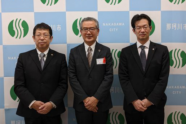 那珂川市　武末茂喜市長を表敬訪問